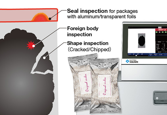 Case Study <br>To detect foreign objects/seal faulty in/of chocolate (X-ray seal inspection system)